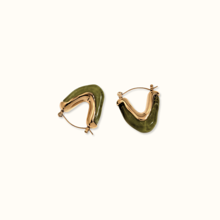 Verdant Arc Hoops