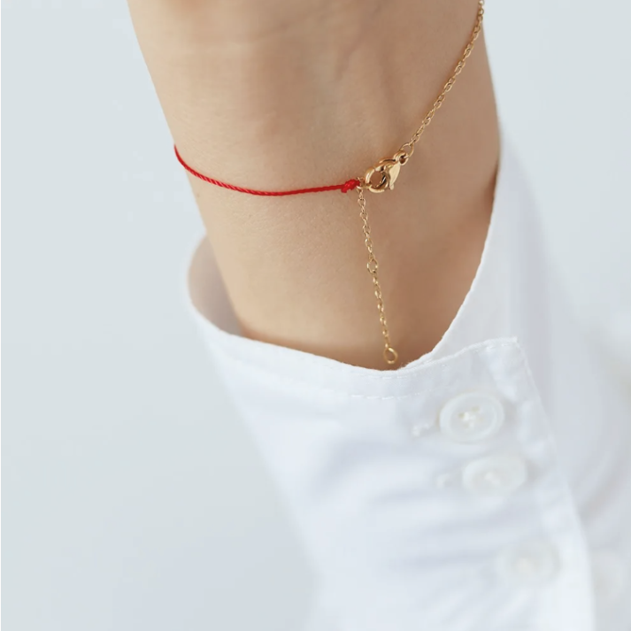 Crimson Link Bracelet