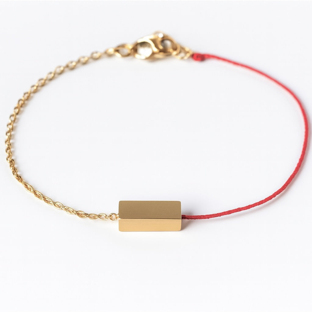 Crimson Link Bracelet